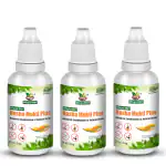 Divya Shri Nasha Mukti Plus Liquid, Leave Bad Habits Easily, No Taste & Smell New & Enhanced Formula (3 Bottles)