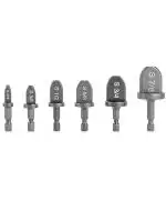 AASONS HVAC Repair Kit Air Conditioner & Refrigeration Flaring/Swaging Expansion Manual Tube Expander Soft Copper/Aluminum Pipe Tool Drill Hex Shank Set Contains 1/4'', 3/8'', 1/2'', 5/8'', 3/4