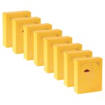 GOLDEN TREEZ Natural Handmade Saffron Soap/Kesar Soap For Glowing Skin And Skin Brightening , 115 Gram (Pack of 8)