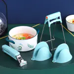 Bowl Clip Anti-Scalding Clamp Kitchen Artifact Bowl Plate Clip Steamer Clip Non-Slip Household Chuck