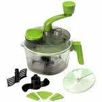 Pigeon Tornado Turbo Manual Food Processor Vegetable Chopper 1.5 L - Green
