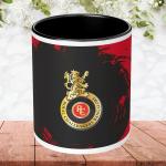 NH10 DESIGNS RCB Logo Printed Coffee Mug for Boys Kids Girls Birthday Gift for Friends Mugs for IPL Cricket Lover Royal Challengers Bangalore Mugs for Gift