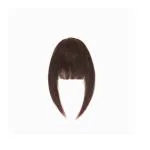 The Indian Extension Company Bangs Fringe Hair Extensions for Girls and Women, Easy Single Clip in Front Hair Fringe