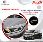 FALCON CAR HEAD LIGHT COVER CHROME FOR TIAGO 2020 ONWARDS