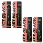 OCTAVIA BEAUTY Jet Black Myra Beauty Waterproof Kajal Stick | Pencil Kajal for Women | Instance Black Matte Waterproof Smoudge Proof Kajal | Pink | Pack of 4