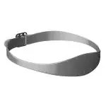 MAYCREATE Neckline Shaving Template, Curved Silicone Band Diy Haircut Template, Adjustable Hair Line Guide For Men Boy, Trimming Template For Hair Clippers Creating Skin Fade Guidelines - Black