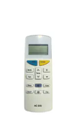 Nij AC-0255 BLUESTAR & O GENERAL SPLIT AC REMOTE CONTROL