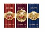 Kinoki Gift Set of 3 Premium Chocolate Bars