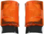 Apsmotiv Yellow Side Indicator Lights Set Suitable Eicher Canter Trucks Car Dash Indicator Lamp - Pack of 2