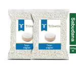 Trinetra Sabudana 1 kg (500g X 2 Pack) Sago