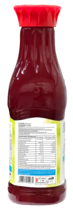 9am Strawberry Syrup 750ml (Pack of 1) | Ready to drink Syrup For Cocktails, smoothies, desserts, Ice Creams, and more | Refreshing Summer Drinks | Concentrated Syrup | Ready to mix syrup