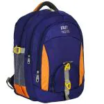 Fast Travel Black Polyester School Bag 45 L