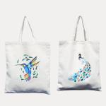 Ohobag.com Women Beige Tote (Pack of: 2)