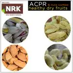 NRK ACPR healthy dry fruits & nuts combo Almonds (Badam S.P) - 250G, Cashew Nuts (Kaju W240) 250 GM, Pistachios (Pista Dodi Jumbo) 250 GM, Raisins (Chaman) 250 GM