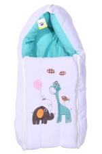 Toddylon 3 in 1 Baby Bed Sleeping Bag & Carry Nest Cotton Bedding for New Born Infant Portable Bassinet for Baby Carrying & Co Sleeping