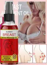 KURAIY Natural Breast Enlargement Oil Effective Full Breast Enhancer Increase Tightness Big Bust Breast Care Oil Breast Beauty Oil