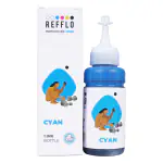 REFFLO 70ml Premium 664 Compatible Ink For Epson Ink Tank Printers L130 L1300 L1455 Cyan