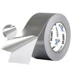 Tjikko Aluminium Foil Tape Self adhesive 72 mm width 20 Meter length Silver (1 Roll)
