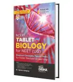 NCERT Tablet Biology for NEET (UG) - Shortcut Concepts, Tips & Tricks for Faster Revision & Learning| One Liner Theory with Mnemonics, Knowledge Box & Intext PYQs Previous Year Questions| CUET (UG)| Disha publications
