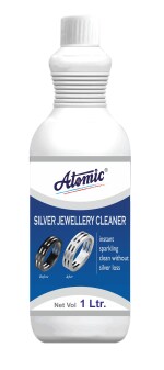 Atomic Silver Cleaner to Clean Silver with Sparkling without Silver Loss (1 Litre)