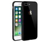 Clickaway Apple Iphone 7S Plus I Luxurious Toughened Glass Back Cover With Shockproof Tpu Bumper Case I Mirror Back I Glass