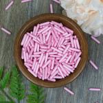 D'aromas Pink Sprinkles for Cake Decoration 50g| Cake Decorations| For Milkshake, Smoothies, Cupcake