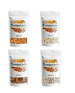 TEMPERADO Dry Fruit Combo| Kaju, Badam, Namkeen Pista, Anjeer| 100gm Each | Dry Fruit Combo| Kaju, Badam, Namkeen Pista, Anjeer| 100gm Each | Almonds, Figs, Cashews, Pistachios