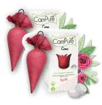 BHAKTI 2 SHAKTI MAKING WORSHIP SPECIAL CamPure Camphor Cone (Rose) | Pack of 2 | Room, Car and Air Freshener & Mosquito Repellent