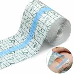 AARYANARI ENTERPRISE Waterproof Transparent Bandage 10m Disposable Film Wound Dressing Elastic Self-Adhesive Bandaid Stretch Adhesive Dressing Tapes Anti-Allergic Protective Bandages Good for Wound Healing for people Dressing Pads Tattoo Aftercare