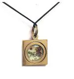 Astroghar Auspicious Shri God Surya Suraj Yantra Mantra Alloy Metal Brass Pendant For Men And Women