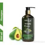 VOXTUR BEAUTY Avocado Shampoo For Smoother, Shiner, Stronger Hair, Damaged Control And Healthy Hair Growth | NO Paraben, Mineral Oil Free (300 ml)