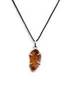 Astroghar Natural Shukra Mani Stone Brass Metal Pendent For Men And Women