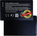 Mobcrown Battery Original For Nokia Asha Bl-4Ul, 225, 220, 230, 3310, 4Ul, Bl4Ul- 1200Mah -3 Months Warranty