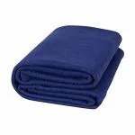 Goyal's Blue Solid Double Bed Plain AC Blanket 88 x 88 Inch
