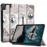 ProElite Nokia Tab T20 Eiffel Faux Leather Smart Trifold Flip Case Cover 15 x 10 x 2 cm