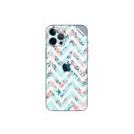 GADGETSWRAP Printed Vinyl Skin Sticker for Apple iPhone 12 - Teal