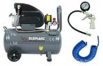 Elephant 2 HP, 50 Ltr. Air Compressor(AC50C) with Tire Inflating Gun 50 L & PU Pipe 10 Mtr. Coil