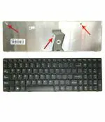 Regatech Compatible For Lenovo G570 G575 Z560 Laptop Keyboard Replacement Internal Keypad Black