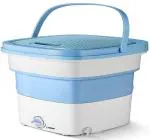 KT ENTERPRISE Washing Machine Portable Washing Machine Ultrasonic Cleaning Machine Folding Mini Laundry Small Automatic USB Powered Cleaning Washer for Travel Home Business Trip