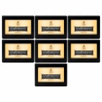 KA Khadi Ark Herbal Natural Handmade Activate Charcoal Bath Soap 125 gm Pack of 7