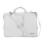 Probus 15.6 Inch Dual Pocket Laptop Bag With Shoulder Strap - Silver Laptop Sleeve/Cover (Silver, 15.6 inch)