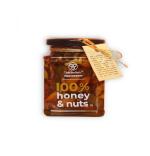 The Indian Beekeepers 100% Honey & Nuts, Natural Stamina Booster, Sundried Nuts from Kashmir Aged in Raw Honey, Afghani Kesar, Organic Rose Petals, Unfiltered & Preservative free, 300 gm