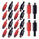 MX Auxiliary RCA Female Connector Female to Male (pack of 20)