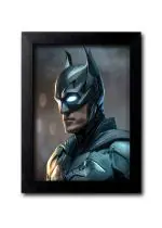 Blue Nexus Batman The dark Knight Wall Poster with Wall Frame Room Art Painting Collection A4 size 10x13