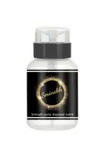 Sminakh Push Down Pump Dispenser Bottle for Professional Soak Off Gel Polish Acrylic Nail Remover Pack of 3