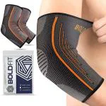 BOLDFIT Elbow Support Sleeve Wrap Cap Brace Elbow Guard Band Pads Protector Belt Grip Elbow Support