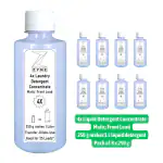 ZYNE Laundry Detergent 4x Concentrate for Fabric Wash | Matic Front Load | Pack of 8 | 250 g Makes 1 Liter Liquid Detergent| Tough Stain Removal in One Wash| Super Value Pack
