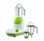 Bajaj Twister Deluxe 750 Watt Mixer Grinder, 3 Jars, White