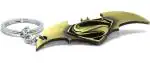 Blue Aura Aa Retail Gold Metal Batman Vs Superman Key Chain