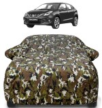 Auto Hub Maruti Baleno (Model : 2022 -Till Date) Car Cover with Mirror Pocket and Soft Cotton Lining,Waterproof Maruti Baleno (Model : 2022 -Till Date) Car Body Cover, Army Print